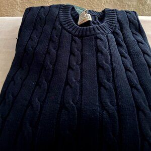 LL Bean Cable knit sweater